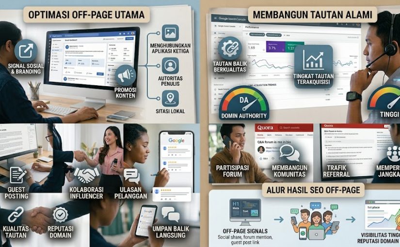 Teknik Off Page SEO untuk Meningkatkan Otoritas dan Peringkat Website di Google